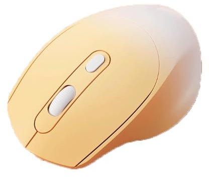 JUSKAQZYI Souris Gamer Souris sans Fil 2.4g Souris d'ordinateur silencieuse avec récepteur USB Portable pour Ordinateur Portable, PC, avec Un Pad de Souris 800/1200/1600 DPI sans Fil Souris