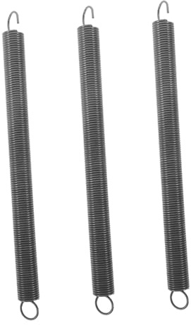 Angoily 3 Stück Teiliges Zugfeder Bodentreppe Langlebige Metallfedern Kompatibel mit Century Verschleißfest Stabile Ersatzteile für Dachbodenleiter Einfach zu Montieren und Praktisch