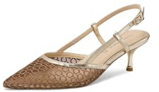QUEEN HELENA Décolleté Slingback Donna con Tacco Basso K4520