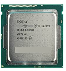 E3 1226v3 1226 V3 3, GHz Quad-Core Quad-Thread CPU Prozessor L2=1M L3=8M 84W LGA 1150