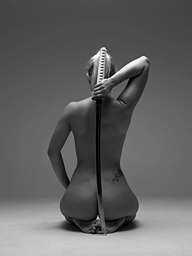 Kunstdruck/Poster: AndreasR Katana - hochwertiger Druck, Bild, Kunstposter, 40x55 cm