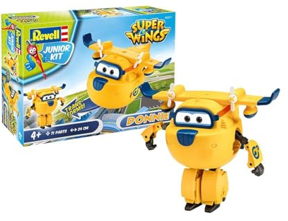 Revell Junior Kit Donnie Robust zum Basteln und Spielen; im Maßstab 1: 20 Level 1; Modellbausatz für Kinder zum Schrauben 00871