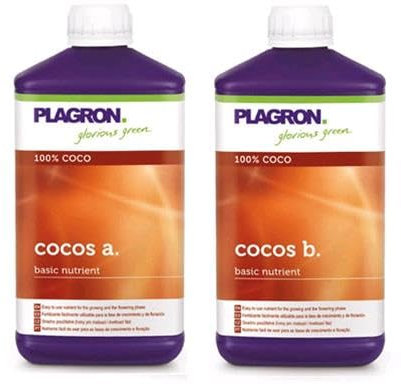 Weedness Plagron Coco A+B 1 Liter - Hydrokultur Dünger Kokos Substrat Coco Grow Anbau Indoor