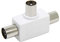 Ancable Splitter antenna TV da maschio a femmina, 2 vie, Tipo PAL, Combinatore di giunti a T/Adattatore coassiale RF Splitter