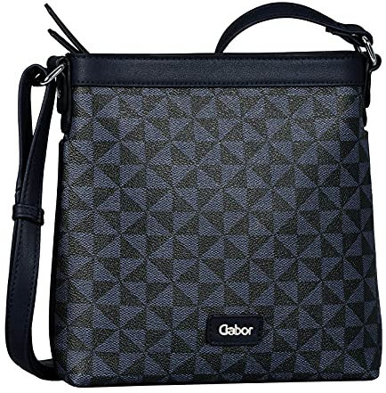 Gabor bags BARINA Damen Umhängetasche M, mixed blue, 24x3x23,5