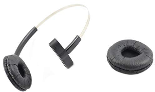 for Plantronics Standard Headband 84605 + Extra Cushion Replacement Over-The-Head Headset for Savi CS540 W740 W745 W440 W740-M