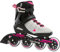 Rollerblade Damen Sirio 90 Inline-Skate, Grigio Chiaro/Rosa, 39 EU