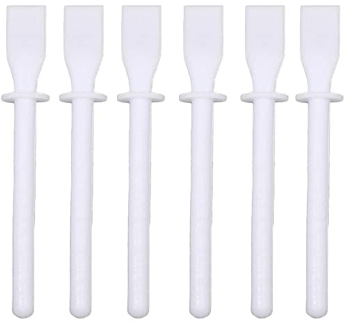 CENPEK 6er-Pack Leimverteiler, Polypropylen-Klebestifte, Applikator, Malschaber für Handgefertigtes DIY-Kunstleder-Handwerkswerkzeug