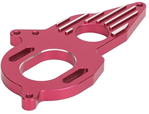 Aluminum Alloy Engine Heat Sink,Strong Engine Heat Sink Bracket Excellent for 4x4 Mega Granite for 1/10 RC Car(red)