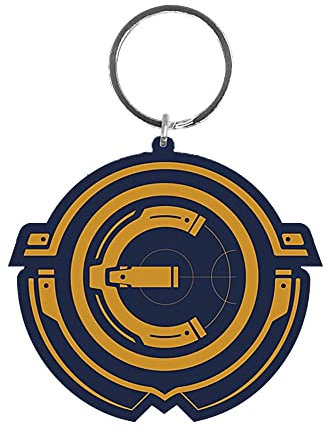 Pyramid International Marvel Comics The Eternals Logo Rubber Keyring Keychain Fob