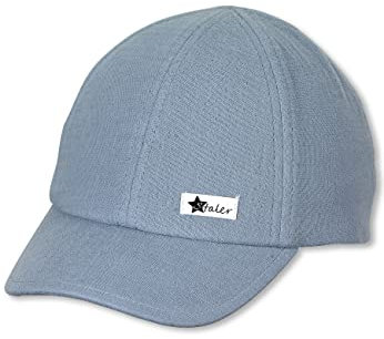 Sterntaler Unisex Kinder Baseball-cap Musselin Kindermütze, Hellblau, 49 EU