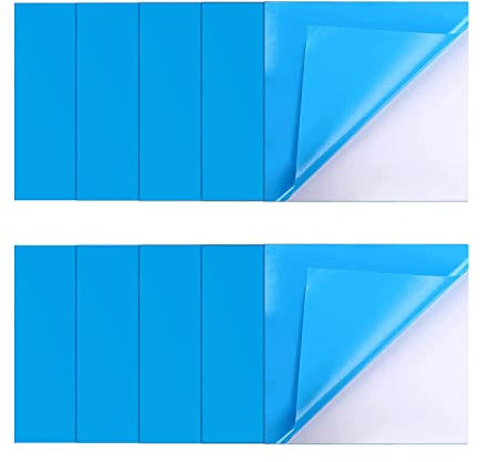 IOPYKKOA Self-Adhesive Repair Patches for Swimming Pools, Pack of 10 PVC Pool Repair Kit, Self-Adhesive Underwater Repair Pool Patches (Square)