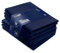LivinEase Cotton Cloth Napkins Set of 12-100% Cotton 46 x 46 cm Reusable Oversized Navy Dinner Napkins -Heavy Weight Hotel Quality Pure Cotton Fabric -Ideal for Home Use & Events (Navy, Cotton)