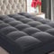 CHOKIT Premium 2100 Series Matratzenauflage Queen, extra dick, kühlende Matratzenauflage, 400 TC, Plüsch-Kissen für Rückenschmerzen, weiche, atmungsaktive 5D-Schneedaunen-Alternative, Füllung mit