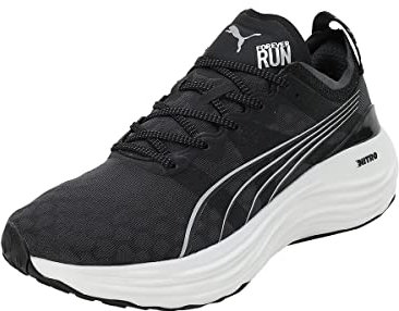 PUMA ForeverRUN Nitro Womens Running Shoes Road Black/White 5 (38)