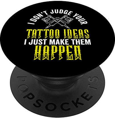 Tattoo Künstler Job Kunst Liebhaber Tattoo Gun Inks Tattooist PopSockets mit austauschbarem PopGrip