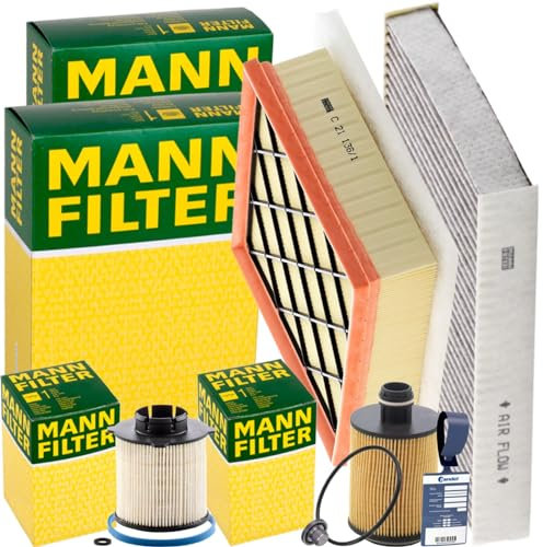 BandelOne enthält Mann Filter Inspektionspaket passend für 1.3 Cdti Meriva B ab Bj 07.12
