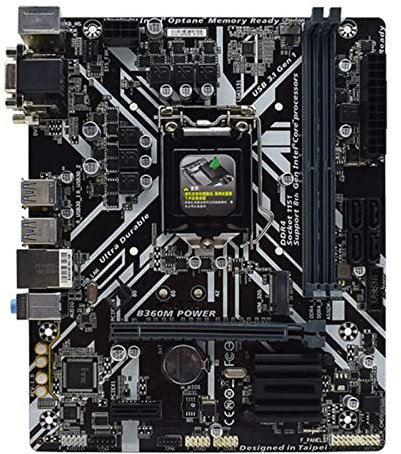 Carte mère d'ordinateur Fit for Gigabyte B360M Power Prise LGA1151 B360 Carte mère DDR4 USB3.0 PCI-E 3.0 Carte mère Originale