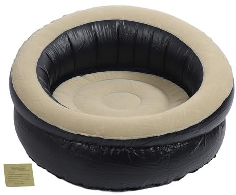 OPPWONG Aufblasbares Sofa, Aufblasbare Couch, Camping-Luftmatratzen, Luftcouch, Aufblasbarer Stuhl, Schnelles Aufblasen, Lounge-Sessel, Air Lazy Sofa für Draußen, Wohnzimmer, (Kaffeefarbe)