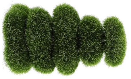 STOBAZA 5st Pflanzenwanddekoration Simulation Moosfelsen Falscher Moosstein Mikrolandschaft Gefälschte Moosfelsen Künstliche Steine für Den Garten Künstlicher Moosfelsen Schaumbeflockung