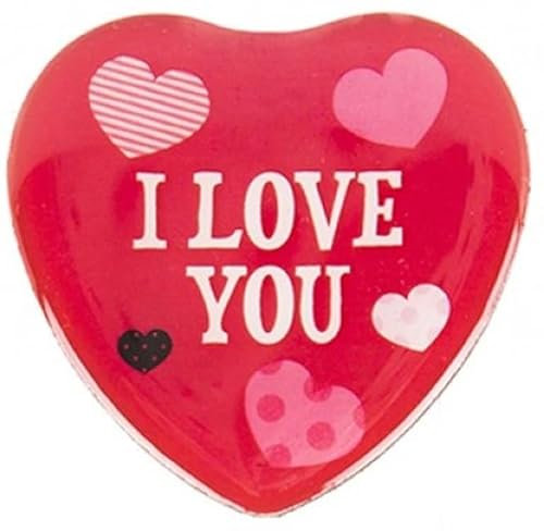 I Love You Love Heart Fridge Magnet Birthday Valentines Anniversary Romantic