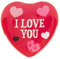 I Love You Love Heart Fridge Magnet Birthday Valentines Anniversary Romantic