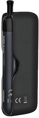 VOOPOO Doric Galaxy With Power Bank Vape Kit - E-cigarette Starter Vape Kit, Long-lasting 500mAh Battery And 1800mAh Power Bank, 10w, MTL Vaping, Inhale Activated, No Nicotine (Black)