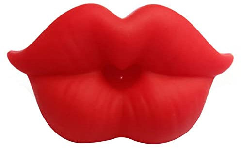 HiyyFloy Lustiger Schnuller, Säuglingsschnuller, Niedlicher Schnuller Küssbaren Lippen, Weiches Silikon, Süßes Schnuller-Design Kusslippe Für Babys Und Kleinkinder, Duschgeschenk, Unisex