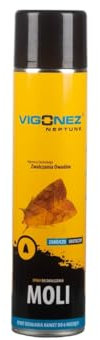 Vigonez – Spray gegen Lebensmittel- & Kleidermotten, 600 ml – Lang anhaltender Schutz, geruchsneutral, rückstandsfrei