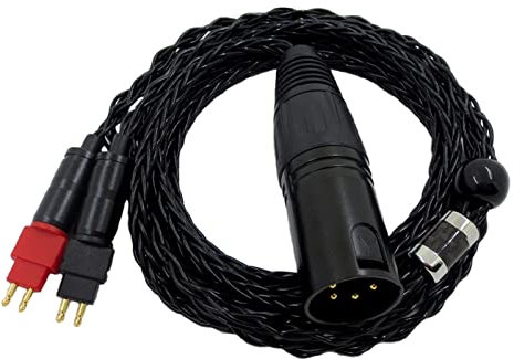 THINCAN Cavo di ricambio bilanciato XLR a 4 pin per cuffie HD600 HD650 HD580 OFC cavo splitter ad alta frequenza