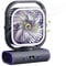 Yulokdwi Ventilator Für Schreibtisch | Leiser Schreibtisch Kühllüfter - Aufladbar Und Neigungswinkel Einstellbar, Tragbar Für Zuhause, Schlafzimmer, Studentenzimmer, Camping