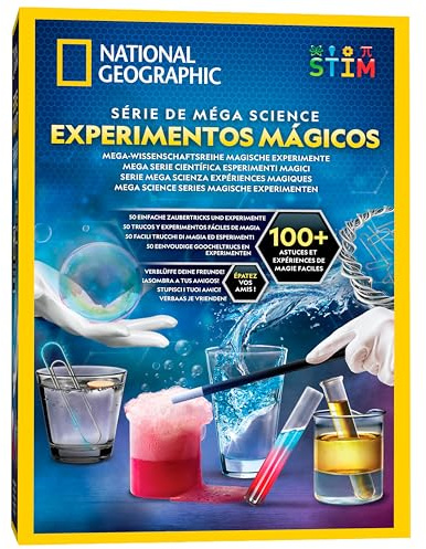National Geographic Science Magic Set with 100+ Experiments and Tricks