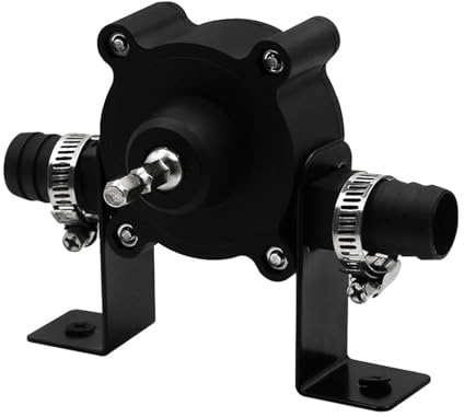 VBESTLIFE Pompa per Trapano Elettrico Autoadescante Portatile per Olio e con Diametro del Gambo di 6,35 Mm