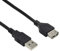 CABLEPELADO USB 2.0 Verlängerungskabel | USB Typ A Stecker auf Buchse | Geschwindigkeit bis zu 480 Mbit/s | Drucker, Maus, Tastatur, Pendrive, PS-Fernbedienung, externe Festplatte, PC | Schwarz | 1m