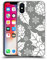 Head Case Designs Ornamente Silber Urlaub Kollektion Soft Gel Handyhülle Hülle kompatibel mit Apple iPhone X/iPhone XS