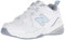 New Balance Damen 608 V5 Crosstrainer, White Light Blue, 37.5 EU