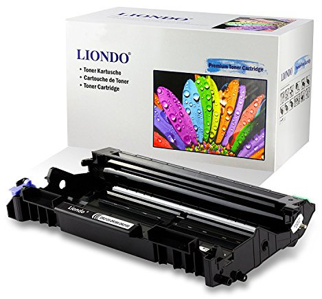 Liondo Trommeleinheit kompatibel zu Brother Drum DR-2100 für TN-2110 HL-2140 HL-2150 NR HL-2170 N NR W WR DCP-7030 DCP-7032 DCP-7040 DCP-7045 MFC-7320 MFC-7340 MFC-7440 MFC-7840 W