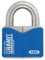 ABUS Vorhangschloss Granit 37ST/55 Premium-Schloss für höchste Beanspruchungen - edelstahl - Sicherheitslevel 10 - inkl. 2 Schlüssel - blau - 79185
