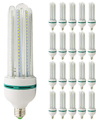 Mengjay 20 Stück LED Lampen E27 30W,ersetzt 150W Glühbirnen,Kaltweiss 6000K,Nicht Dimmbar Energiesparlampe,1600 lumen LED-Leuchtmittel, 360 Grad Abstrahlwinkel,LED Birnen