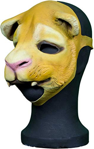 Maskworld Löwen-Maske aus Latex - Tiermaske