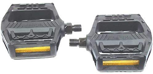 Wellgo Pedal LU-469 BMX 1 Paar BMX 1/2Zoll schwarz ca. 350g LU-469 + Flicken
