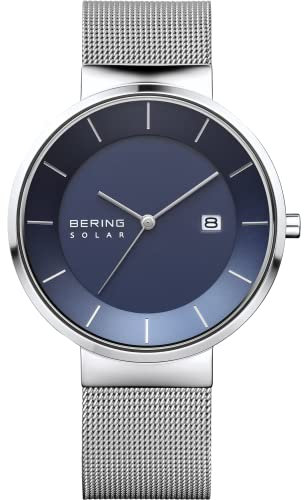 BERING Herren Uhr Solar Movement - Solar Collection mit Edelstahl und Saphirglas 14639-3091 Armbandsuhren - 5 ATM