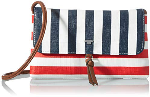 Tom Tailor and Denim Tom Tailor Bags Damen Luna Nautic Flap Bag, Mixed maritim