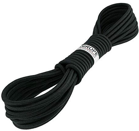 Kanirope® Gummiseil MONOSPAN PP 8mm 50m Schwarz Expanderseil Spann Seil Spanner Spannseil Plane