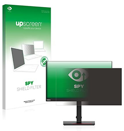 upscreen Blickschutzfilter für Lenovo ThinkVision T24i-2L Privacy Filter Blickschutzfolie Sichtschutz-Folie [Blaulichtfilter, Anti-Reflex]