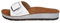 inblu Ciabatte Basse a Fascia Maxi Fibbia, Sandali Donna, Bianco, 38 EU
