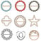 9 Stück T Shirt Clip Schnalle Metall Gürtelschnallen Strass Schal Ringschnalle Zirkonia Seidenschal Ring Saum Knoten Hemd Krawattenklammer Ringschnalle Mädchen Gürtelschnalle Damen Schalringschnalle
