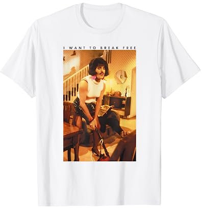 Freddie Mercury Officiel Je veux libérer Hoover T-Shirt