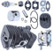 Gubeter Kit carburatore pistone Cilindro, Motosega McCulloch Mac Cat 335 435 440, /
