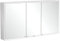 Villeroy & Boch My View Now, Spiegelschrank für Wandeinbau mit Beleuchtung, 1400x750x167,5 mm, mit Sensordimmer, 3 Türen, A45614